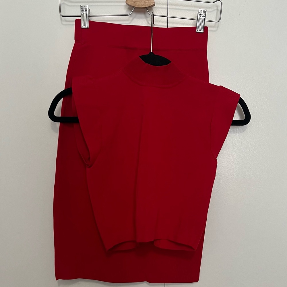 Miami Boutique Elastic Red Set